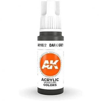 AK Interactive 3rd Gen Acrylics Dark Grey 17ml