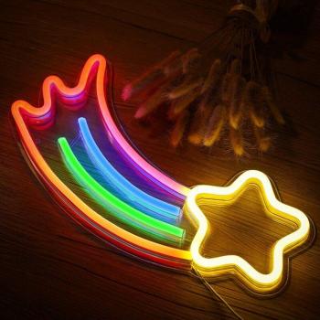 Festive Neon Sign for Parties