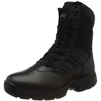 Magnum Panther 8.0 Black Leather/Nylon Safety Work Boots