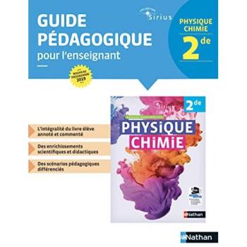Physique-Chimie 2de Sirius : Livre du professeur