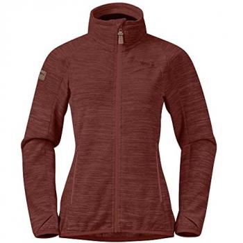 Bergans leichte Fleecejacke für Damen in Rot Größe XS