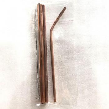 Stainless Steel Reusable Drinking Straws 21.5 cm