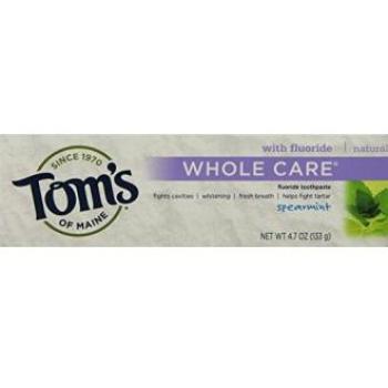Dentifrice Fluoré Menthe Fraîche Tom du Maine, 4,7 oz, duo