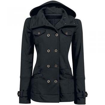 RED by EMP Cushy Coat Damenjacke schwarz