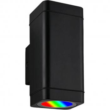 Briloner Tinu Outdoor Up/Down Wall Light, TUYA WiFi, RGB