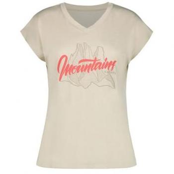 T-shirt Icepeak Devine manica corta crema donna