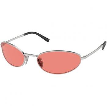 Óculos de Sol Prada PR A59S 1BC20B Metal Prata Rosa Redondo 59mm