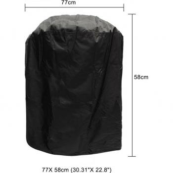 Round Heavy Duty BBQ Grill Cover