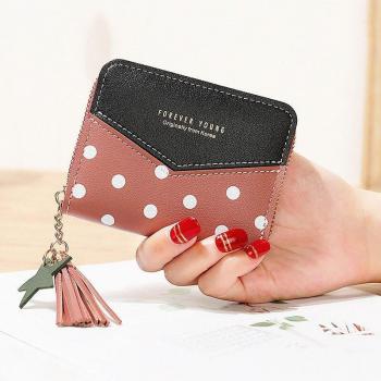 Zipper Purse for Women with Coin and Card Holder