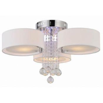 Gambela Lampada a soffitto 3xe27 LED Bianco Lp-991/3c Wh Light Prestige