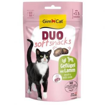 GimCat Duo Soft Snacks 50 g – Lamm‑ und Flankenmix