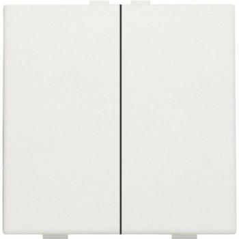 Niko Home Control Doppel-Taster Weiß