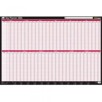 Sasco 2026 Mounted Daily Board – 2410271, Wet‑wipe Pen & Adhesive Set