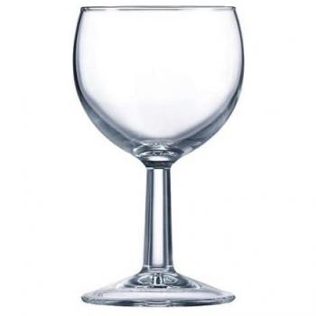 Set de 10 Copas de Vidrio Transparente 25 cl – Vino y Agua