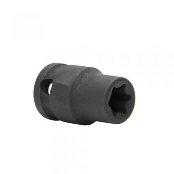 Vaso de Impacto 3/8 Torx E-12 con Revestimiento Antideslizante