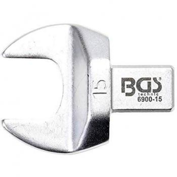 Llave de boca 15 mm para sujeción 9 x 12 mm
