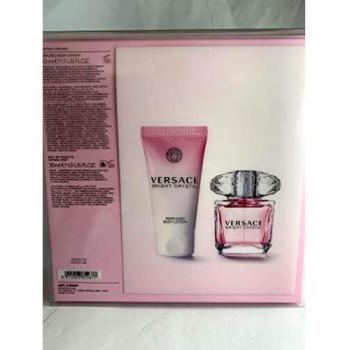Versace Bright Crystal Women's Fragrance Gift Set: Eau De Toilette & Body Lotion 30ml