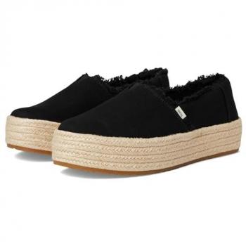 Valencia Toms Alpargata Negra – Calzado Ligero Mujer