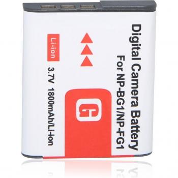 Batería de 1800 mAh NP‑BG1 – Soporte Oficial Sony Cyber‑Shot (DSC‑H3/H7/H9/H10/H20/H50)