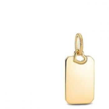 Pandora Gold Engrave Pendant