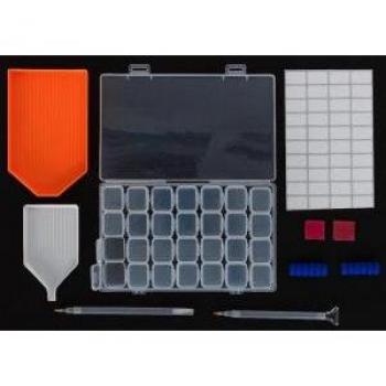 Crystal Art Accessoire Pakket met Opbergdoos