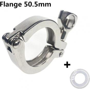 Zwingen-Kleeblatt‑Klemme 50,5 mm in SS304 – 1,5 mm Dicke