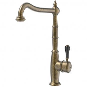 Grifo TEKA RT 915 Dorado Old Brass Caño Alto