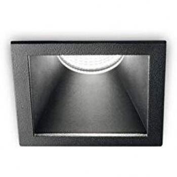 Proiettore Da Incasso Moderno Game Square Alluminio Nero Led 11W 3000K