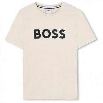 T-Shirt Boss 14 anni (J52030) in colore Sand – Maniche Corti