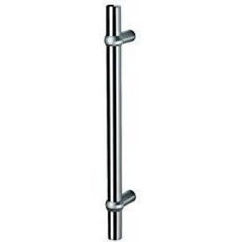 Poignée inox axe variable droite