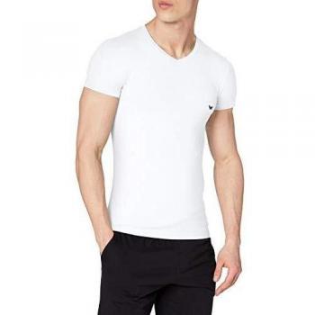 Maglietta Uomo Emporio Armani Bianco A Maniche Corte 2XL