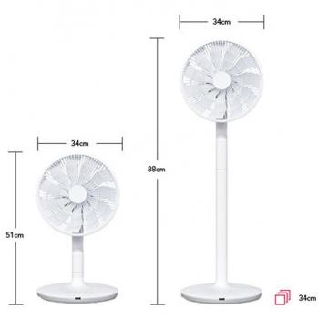 Ventilador de pie y sobremesa RUBY Eolo 1 Plus