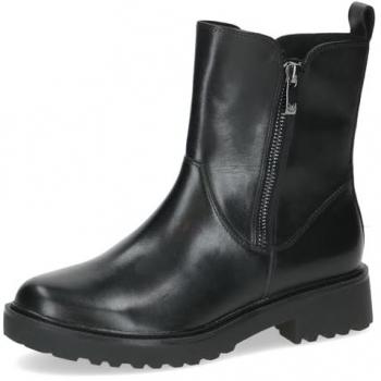 Elegante Chelseaboots CAPRICE, Damen, schwarz, Leder, Gr. 40