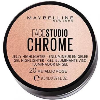 Maybelline New York Face Studio Illuminierendes Gel – Rose Metallik, 20 g