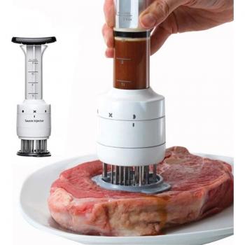 Dual Function Meat Tenderizer and Marinade Injector