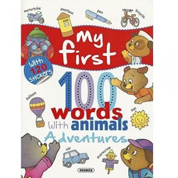 My first 100 words with animals. Adventures (Tapa blanda).