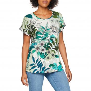 GERRY WEBER Damen Oberteil, 1/2 Arm, Mehrfarbig, Größe 48