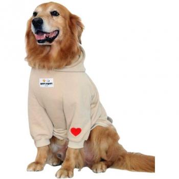 Pull pour chien, coton et velours, grande taille, automne-hiver