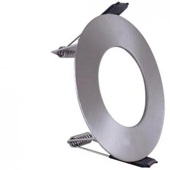 Netlighting LED Fire Rated Downlight Recessed Spotlight Round GU10 Holder Satin