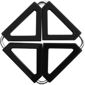 Dessous de plat en silicone ajustable