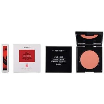 KORRES ROSE SAUVAGE FARD À JOUES 18 PÊCHE 5,5G