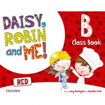 (15).Daisy Robin & Me B Red (5 Años) Classbook Pack