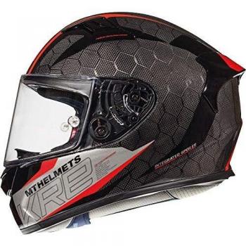 Casco MT FF103SC KRE SNAKE CARBON 2.0 ROJO BRILLO XL