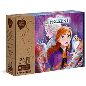 Puzzle Clementoni Frozen 2 24 pezzi materiali riciclati