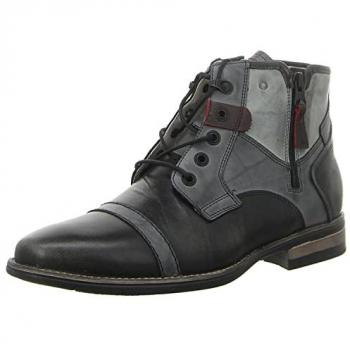Krisbut Damen Stiefeletten grau-kombi