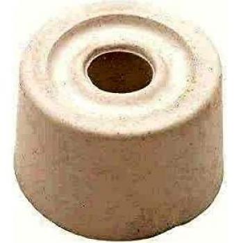 Carlisle Brass Round Door Stop, 34mm, White