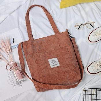 Gestreifte Tuch Handtasche