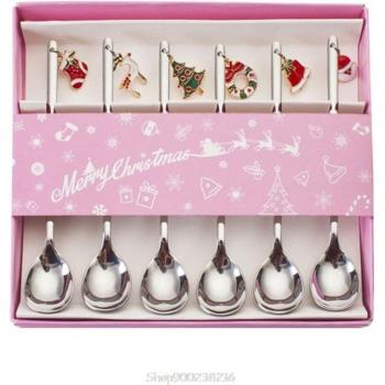6pcs Stainless Steel Soup Spoons