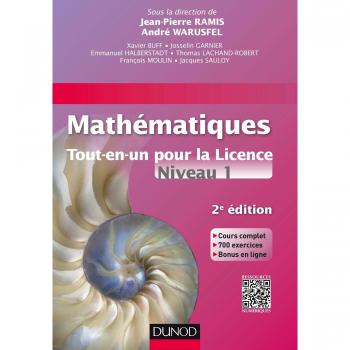 Mathématiques tout-en-un pour la Licence : Niveau 1