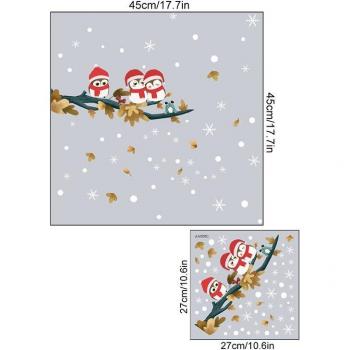 Adhesivos de pared con campanas de Navidad